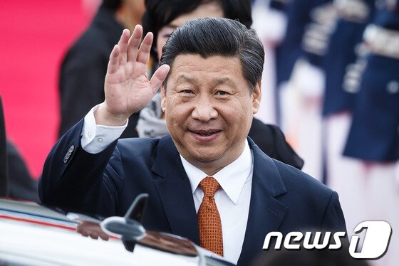 본문 이미지 - 지난 2014년 한국을 국빈방문한 시진핑 중국 국가주석의 모습 2014.7.3/뉴스1