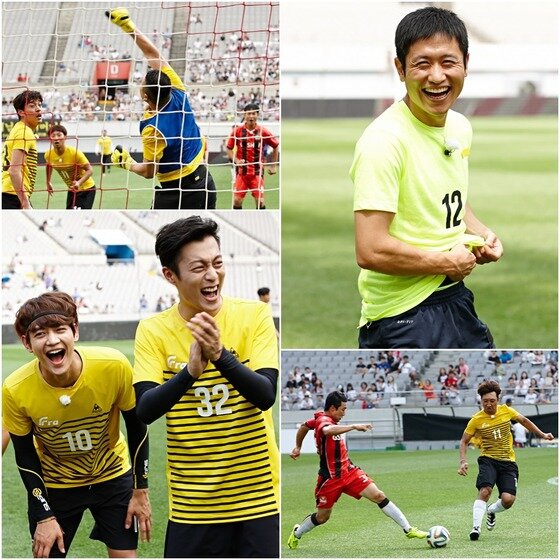 본문 이미지 - 우리동네 FC 멤버들이 12일 방송되는 KBS2 '우리동네 예체능'에서 마지막 축구 시합 소감을 전한다.  ⓒ KBS2