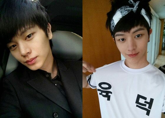 본문 이미지 - 비투비 육성재가 22일 오전 큐브 엔터테인먼트 공식 페이스북을 통해 이중 매력이 담긴 사진을 공개했다. ⓒ 큐브엔터테인먼트 공식 페이스북