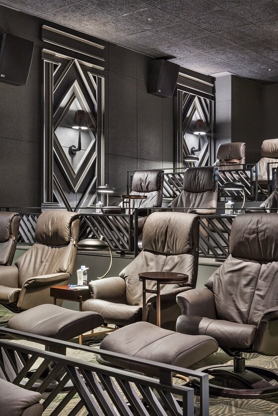 본문 이미지 - 메가박스 코엑스점의 부티크M 스위트룸 내부 ⓒ 메가박스 제공