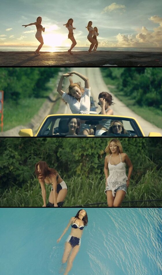 본문 이미지 - 걸그룹 씨스타가 26일 정오 신곡 &acute;I swear&acute;의 뮤직비디오를 선보였다. ⓒ 씨스타 &acute;I Swear&acute; 뮤직비디오 캡처