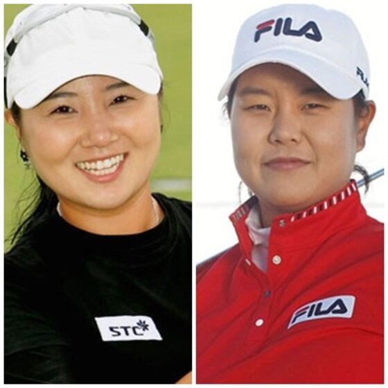 본문 이미지 - 장정(왼쪽)과 한희원이 1일(한국시간) 마감된 LPGA투어 포틀랜드클래식을 끝으로 은퇴했다. ⓒ News1 LPGA투어