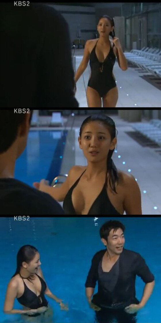 본문 이미지 - 이태임의 수영복 자태가 새삼 주목받고 있다. ⓒ KBS2 &acute;결혼해주세요&acute; 방송 캡처