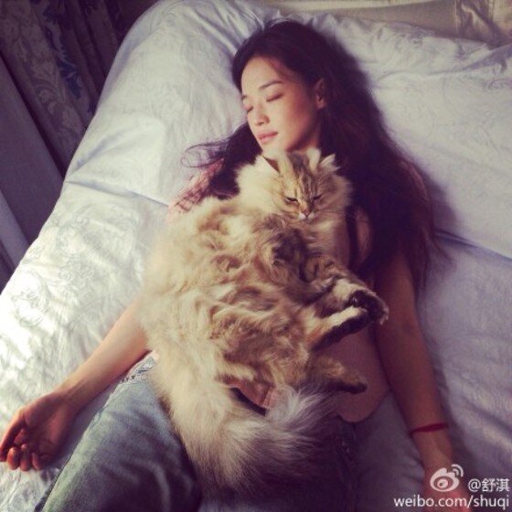 본문 이미지 - 중국 배우 서기가 지난 15일 자신의 웨이보에 근황을 공개했다. ⓒ 서기 웨이보