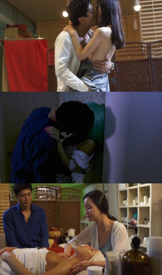 본문 이미지 - 영화 '먹이사슬'의 아찔한 베드신을 담은 스틸컷이 17일 공개됐다. ⓒ 노바엔터테인먼트