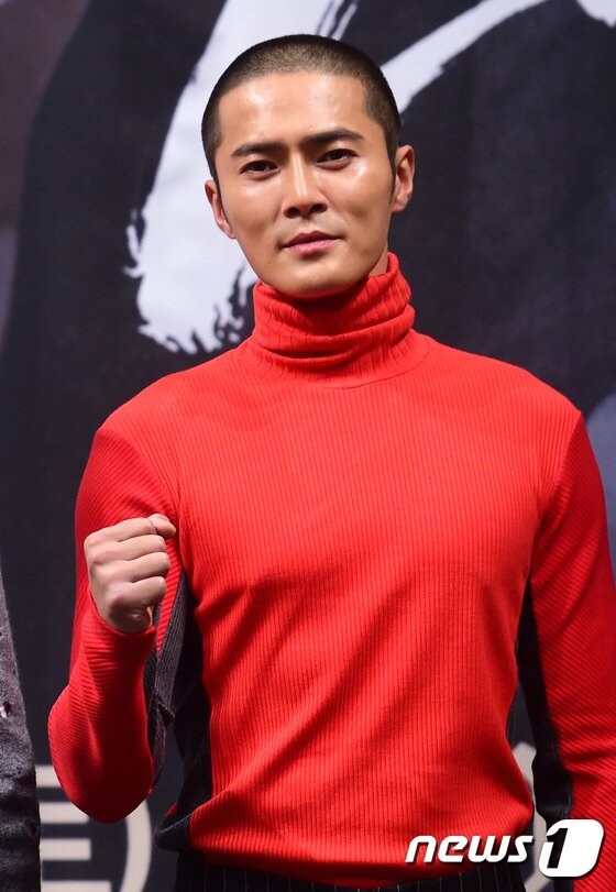 본문 이미지 - 배우 조동혁이  25일 오후 2시 서울 강남구 논현동 임피리얼 팰리스 두베홀에서 열린 OCN 새 토요드라마 '나쁜 녀석들' 제작발표회에 참석해 역할에 대한 애정을 드러냈다. ⓒ News1 스포츠 / 권현진 기자