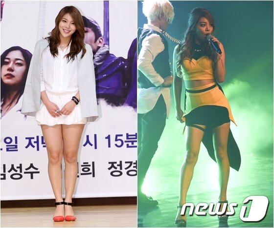 본문 이미지 - 에일리 10kg 감량이 화제로 떠올랐다. ⓒ News1 DB