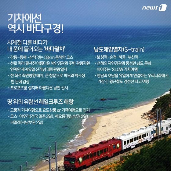 본문 이미지 - 대한민국 이색 기차여행 ⓒ News1