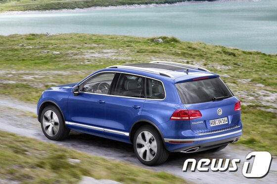 본문 이미지 - 폭스바겐 대형 SUV 투아렉(폭스바겐코리아 제공) ⓒ News1