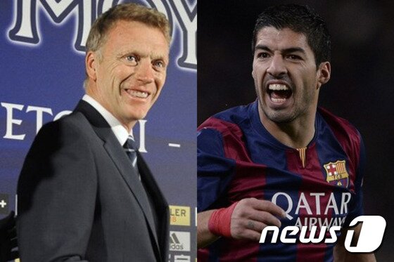 본문 이미지 - 잉글랜드에서 악연이었던 데이비드 모예스 감독과 루이스 수아레스가 스페인 무대로 옮긴 뒤 첫 격돌을 앞두고 있다. ⓒ AFP=News1