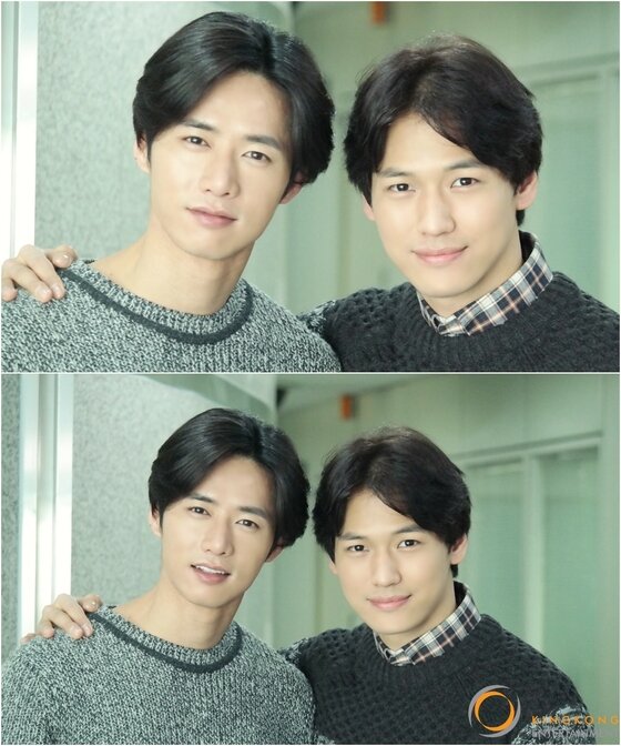 본문 이미지 - '힐러' 지일주와 오종혁의 다정한 모습이 담긴 사진이 공개됐다. ⓒ 킹콩엔터테인먼트