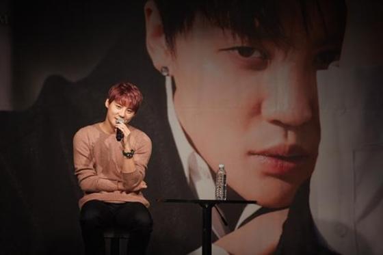 본문 이미지 - 15일 오후 시아준수 청음회가 열렸다.ⓒ News1star / 씨제스엔터테인먼트 제공