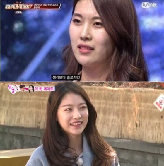 본문 이미지 - ‘슈퍼스타K7’ 천단비와 공승연이 닮은꼴 스타로 지목됐다. ⓒ News1star/Mnet ‘슈퍼스타K7’, MBC ‘우리 결혼했어요 시즌4’ 캡처