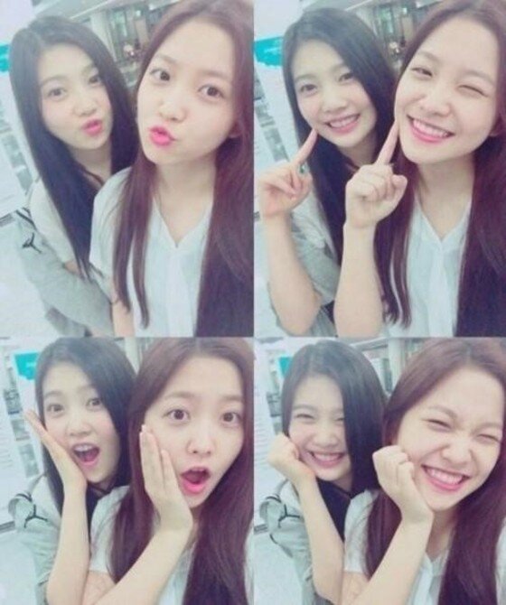 본문 이미지 - ‘우리결혼했어요’ 조이가 예리와 함께 찍은 사진을 공개했다. ⓒ News1star/ 레드벨벳 공식 홈페이지