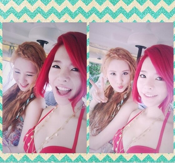 본문 이미지 - 써니가 비키니 자태를 뽐냈다. ⓒ News1star/ 써니 인스타그램