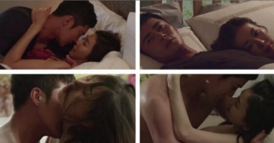 본문 이미지 - 공예지의 파격 베드신이 눈길을 끌고 있다.ⓒ News1star/'세상끝의사랑' 스틸