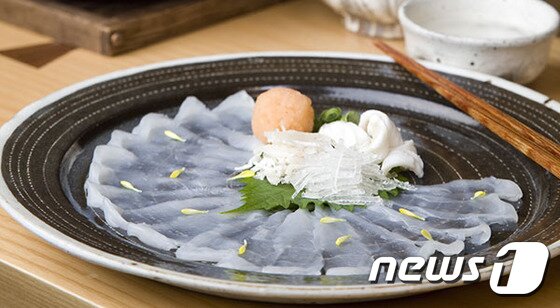 본문 이미지 - 호텔 더 플라자의 일식당 무라사키에서 제철 참복어를 일본 정통 가이세키 요리법으로 조리해 제공한다. 사진 제공/ 호텔 더 플라자ⓒ News1