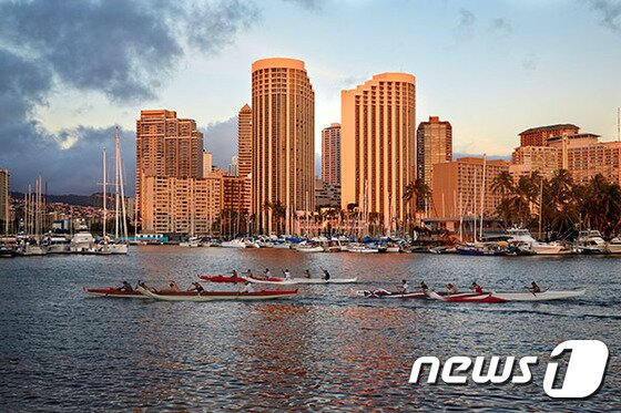 본문 이미지 - 하와이 프린스 호텔 와이키키는 하와이 최대 골프 리조트 체인인 프린스 리조트 하와이의 호텔이다. 사진 제공/ 하와이 프린스 호텔 와이키키 ⓒ News1