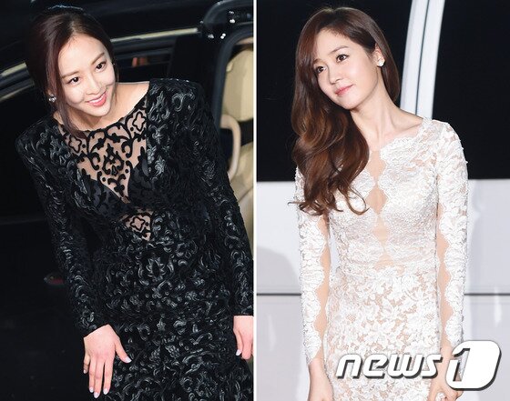 본문 이미지 - 누가 더 섹시하죠? 씨스타 다솜, 배우 성유리(오른쪽)가 26일 오후 서울 경희대학교 평화의전당에서 열린 '제36회 청룡영화상' 시상식에 참석하기 위해 레드카펫을 밟고 있다. '청룡영화상'은 한국 영화의 질적 향상과 국내 영화산업의 진흥 발전을 돕기 위해 1963년 제정된 영화제이다. 후보작(자)들은 지난 2014년 11월1일부터 2015년 10월8일까지 개봉한 139편의 한국 영화를 대상으로 영화계 각 분야 최고 전문가들의 설문조사와 누리꾼 투표 결과를 합산해 선정됐다. 시상 부문은 총 18개 부문으로 올해 청정원 단편영화상이 새롭게 신설됐다. 진행은 배우 김혜수, 유준상이 맡아 네 번째로 MC 호흡을 맞췄다. 다음은 수상자(작) 명단이다. ▲최우수작품상=(암살) ▲감독상=류승완(베테랑) ▲남우주연상=유아인(사도) ▲여우주연상=이정현(성실한 나라의 앨리스) ▲남우조연상=오달수(국제시장) ▲여우조연상=전혜진(사도) ▲신인남우상=최우식(거인) ▲신인여우상=이유영(간신) ▲신인감독상=김태용(거인) ▲음악상=방준석(사도) ▲미술상=류성희(국제시장) ▲편집상=양진모(뷰티 인사이드) ▲촬영 조명상=김태경, 홍승철(사도) ▲기술상=조상경, 손나리(암살) ▲각본상=김성제, 손아람(소수의견) ▲최다관객상=윤제균(국제시장) ▲청정원 단편영화상=유재현(출사) ▲청정원 인기스타상=이민호, 박보영, 박서준, 김설현 ⓒ News1 권현진 기자