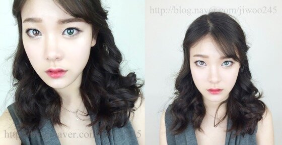 본문 이미지 - 아이유 메이크업의 포인트는 깨끗하고 투명한 피부 표현과 귀여운 눈매 연출이다.ⓒ News1star