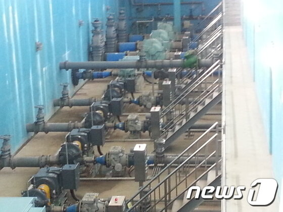 본문 이미지 - 김포시 고촌정수장 가압펌프실 ⓒ News1