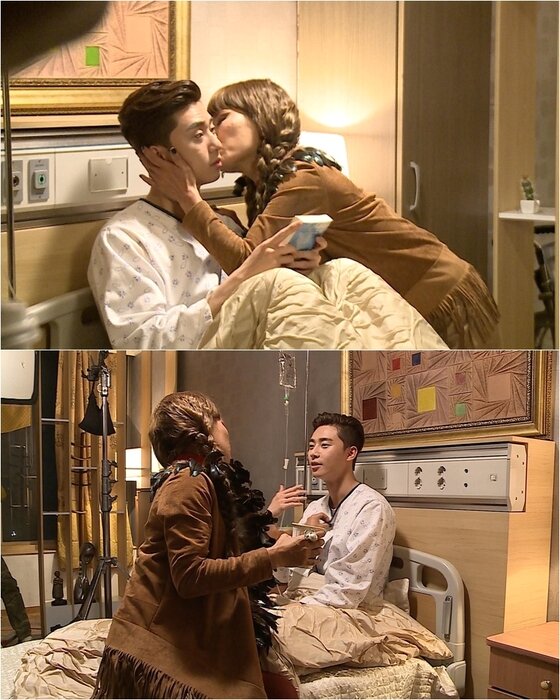 본문 이미지 - '나 혼자 산다' 황석정이 박서준에게 뽀뽀 세례를 퍼부었다.  ⓒ News1star / MBC