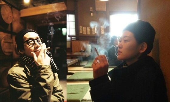 본문 이미지 - 봉태규 하시시박 부부의 과거 흡연 인증샷이 새삼 눈길을 끌고 있다. ⓒ News1star / 하시시박 인스타그램