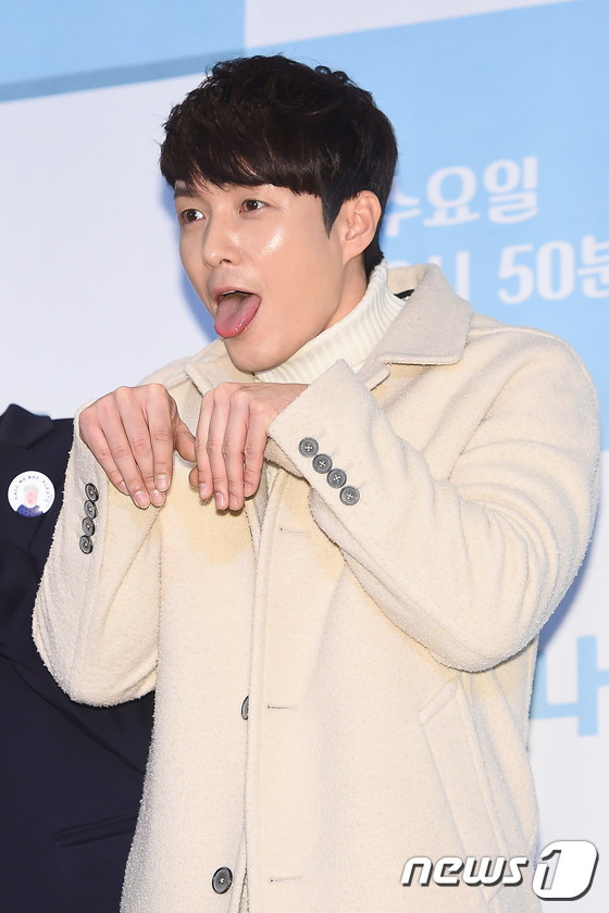 (서울=뉴스1스타) 고아라 기자 = 배우 심형탁이 15일 오후 서울 상암동 스탠포드 호텔에서 열린 JTBC 새 예능 '마리와 나'(연출 김노은, 마건영, 오은샘, 정재훈, 이태희) …