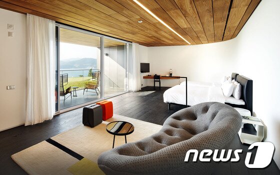 본문 이미지 - 사우스케이프 스파&스위트의 그랜드 스위트 객실. 사진 제공/ 사우스케이프 SPA& SUITE ⓒ News1 travel