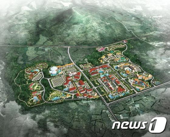 본문 이미지 - 제주헬스케어타운 조감도. ⓒ News1