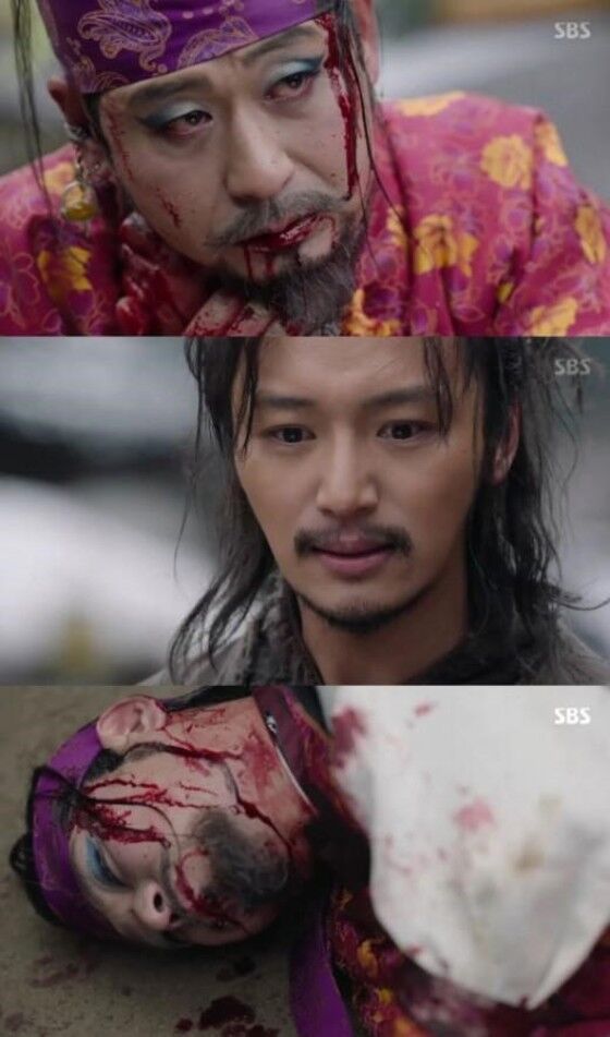 육룡이 나르샤' 길태미, 죽는 순간에도 뻔뻔 - 뉴스1 육룡이 나르샤' 길태미, 죽는 순간에도 뻔뻔 - 뉴스1