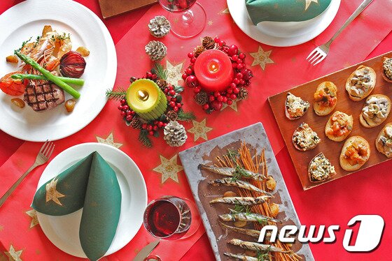 본문 이미지 - 머큐어 서울 앰배서더 강남 쏘도베는 '산타파스타' 패키지를 선보인다. 사진 제공/ 머큐어 서울 앰배서더 강남 쏘도베 ⓒ News1travel