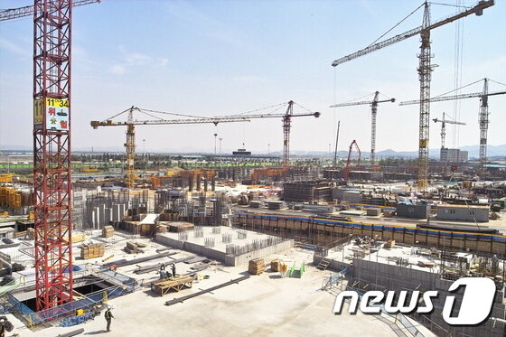 본문 이미지 - 김포 골드밸리 조성공사현장 ⓒ News1