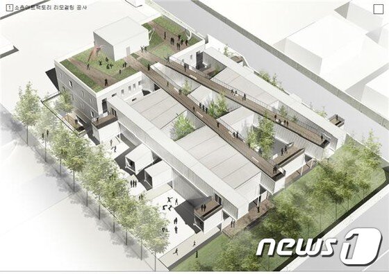 본문 이미지 - 소촌아트팩토리 조감도&#40;광주문화재단 제공&#41;2015.12.22/뉴스1ⓒ News1