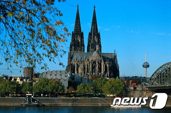 본문 이미지 - 세계에서 세 번째로 높은 성당인 쾰른 대성당. 사진 제공/ 독일 관광청 ⓒ News1