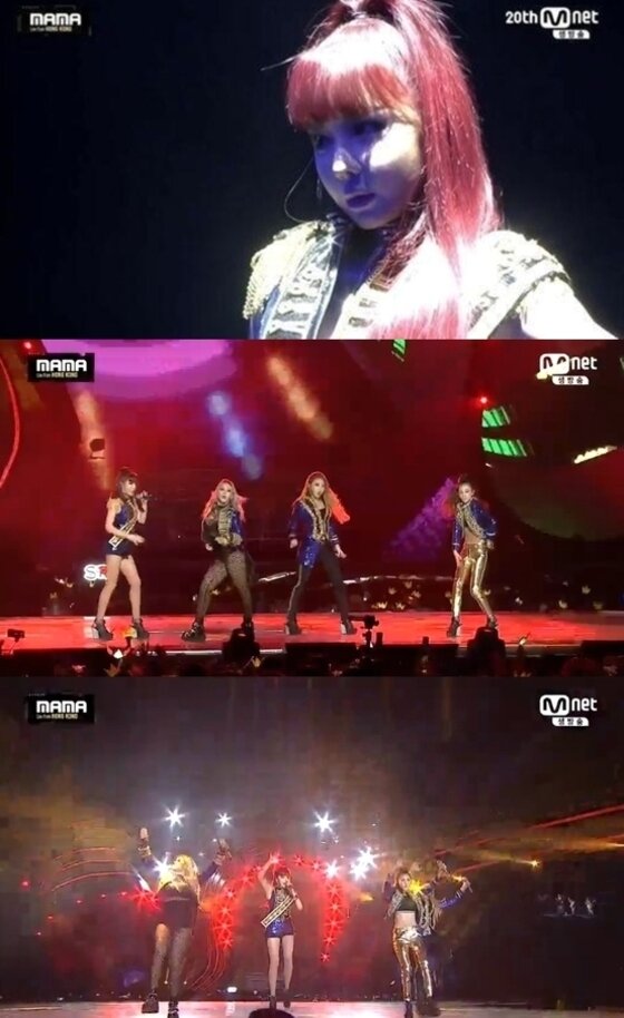 본문 이미지 - 박봄이 '마마'에 출연했다. ⓒ News1star/ Mnet '2015 MAMA' 캡처 