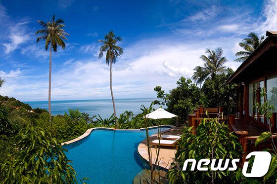 본문 이미지 - 고대 태국 왕궁처럼 꾸며진 ‘로얄 풀빌라’. 사진 제공/ 허니문리조트 ⓒ News1travel