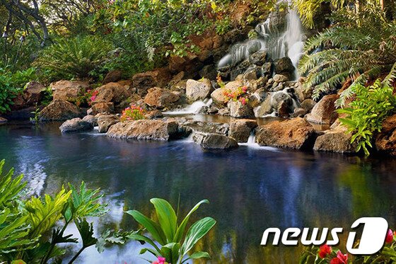 본문 이미지 - 라나이 섬은 세계적으로 유명한 인사들의 휴양지이자 프라이빗한 여행을 원하는 신혼부부들이 찾는 여행지이다. 사진 출처/ 포시즌스 리조트 라나이 ⓒ News1travel