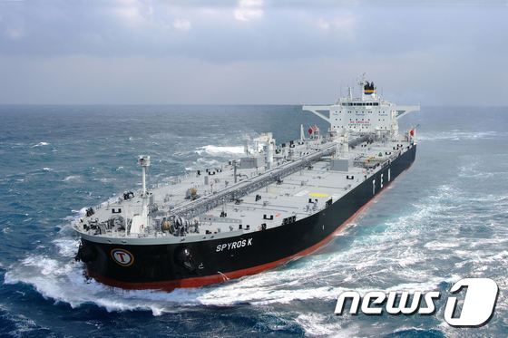 성동조선해양의 15만8000톤급 수에즈막스 탱커(성동조선해양 제공) © News1