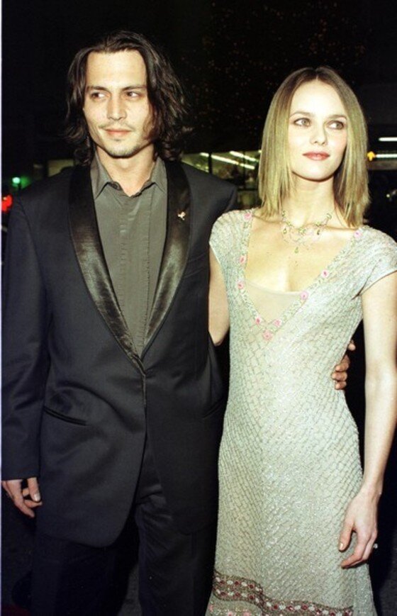 본문 이미지 - 과거 조니 뎁과 바네사 파라디