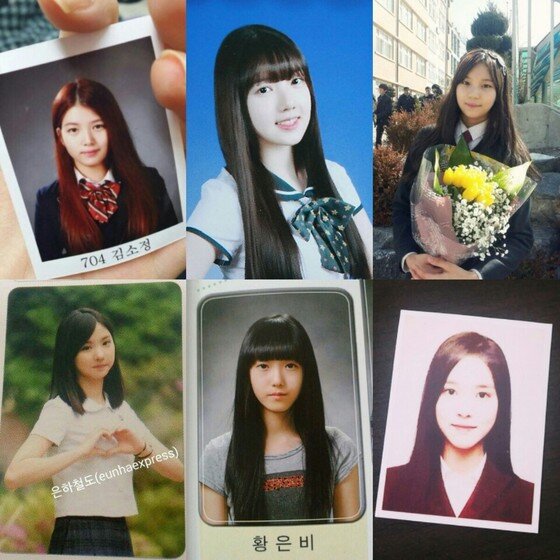 본문 이미지 - 걸그룹 여자친구의 데뷔 전 과거 사진이 인터넷상에서 화제다. ⓒ 뉴스1스포츠 / 온라인 커뮤니티 