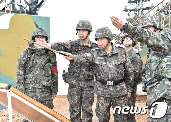 정호섭 해군참모총장, 서해 NLL 군사대비태세 점검