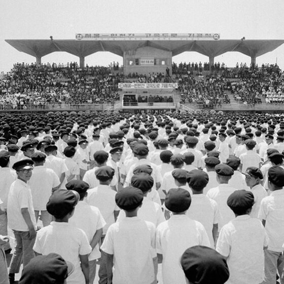 본문 이미지 - 1967년 진행된 경인고속도로 기공식/출처=네이버 이미지ⓒ News1