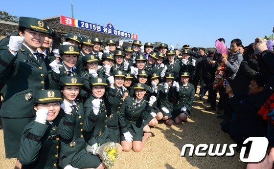 2015년도 장교합동 임관식 12일 계룡대서 개최…장교 6478명 임관 뉴스1
