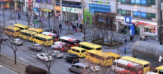 본문 이미지 - 한 학원가의 모습 ⓒ News1 박지혜 기자