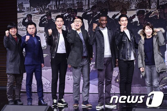 본문 이미지 - 김민종 PD가 '진짜사나이2' 제작발표회에 참석했다.  ⓒ News1 스포츠 / 김진환 기자