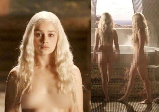 본문 이미지 - &acute;터미네이터5&acute; 에밀리아 클라크가 주목받고 있다. ⓒ 뉴스1스포츠 / &acute;왕좌의 게임&acute; 캡처