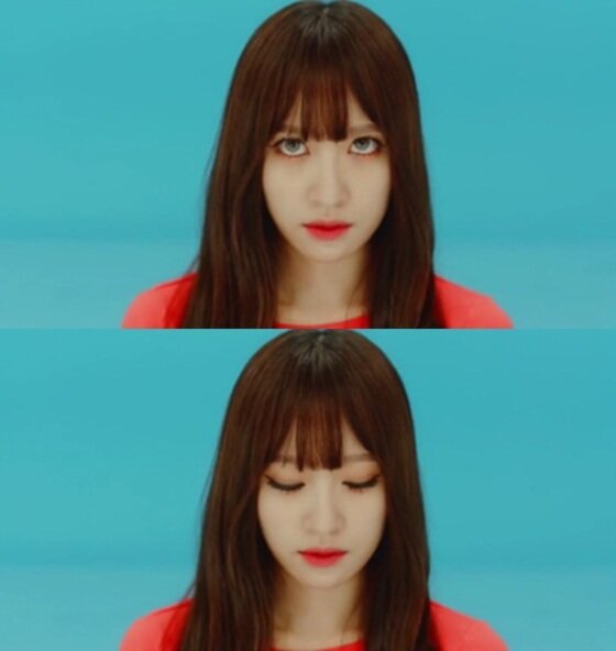 본문 이미지 - EXID 하니 메이크업 ⓒ 뉴스1스포츠 / EXID '위아래' 뮤비 캡처