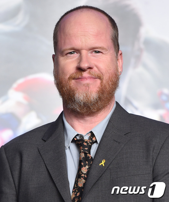 (서울=뉴스1스포츠) 권현진 기자 = '어벤져스2'들고 내한한 조스 웨던 감독.조스 웨던 감독이 17일 오후 서울 여의도 콘래드호텔에서 열린 영화 '어벤져스 : 에이지 오브 울트론 …