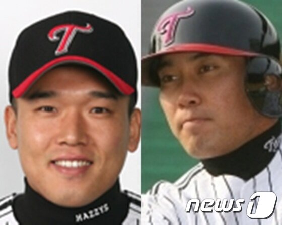 본문 이미지 - 20일 LG 윤요섭(왼쪽) 박용근이 kt 이준형이 2대1 트레이드가 됐다. ⓒ News1스포츠 / LG 트윈스 제공